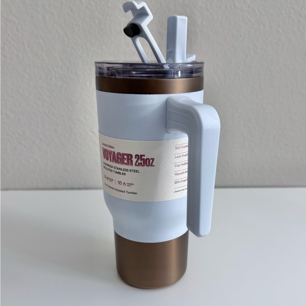 Limited Edition HydraPeak Voyager 25oz Insulated Tumbler/Mug With Sip & Chug Lid - Picture 9 of 12